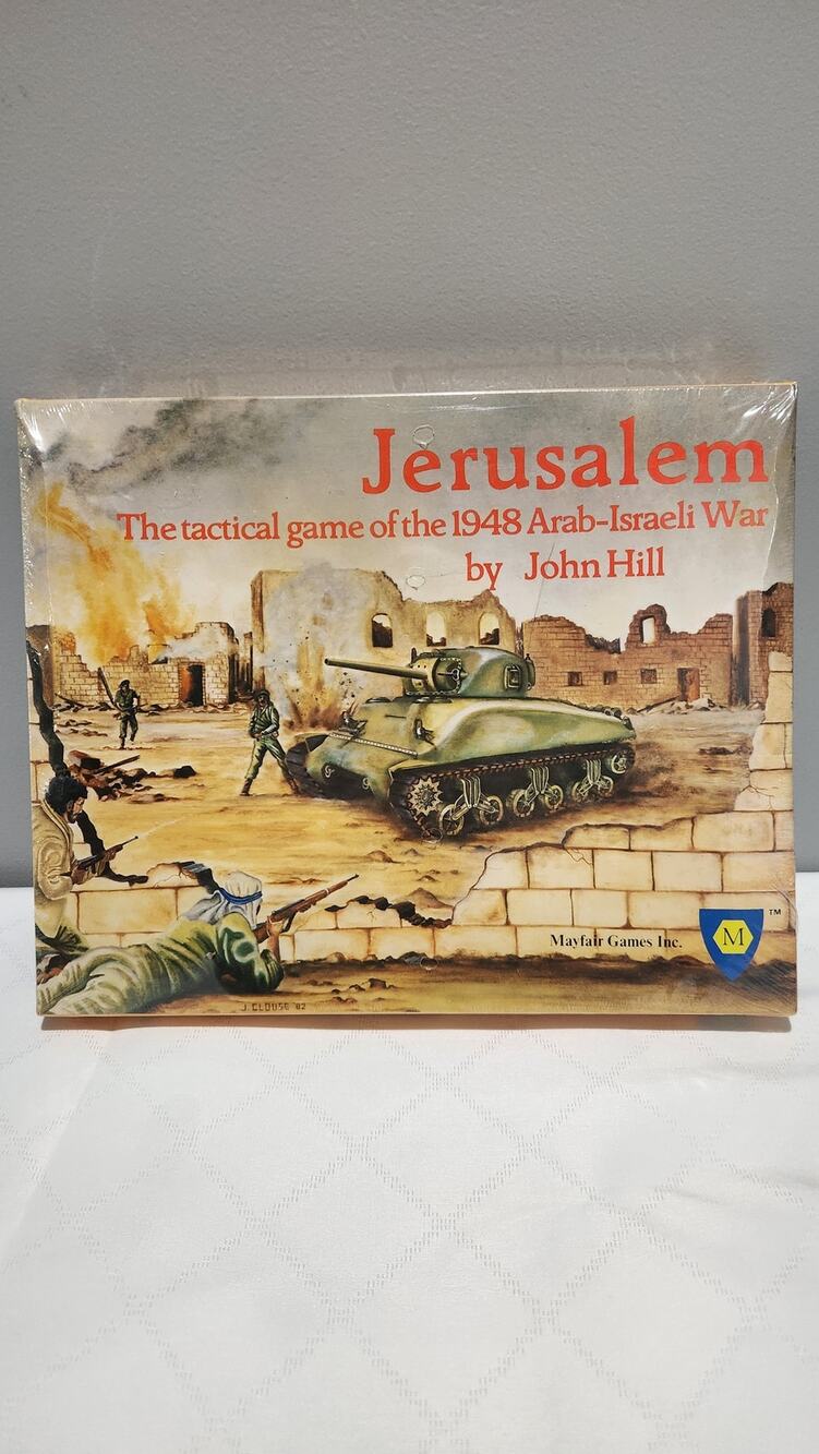 Mayfair Games Jerusalem Tactical Game New Sealed By John Hill